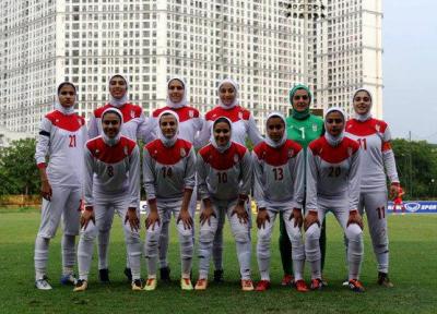 تیم ملی فوتبال زنان ایران در صندلی هفتادم دنیا