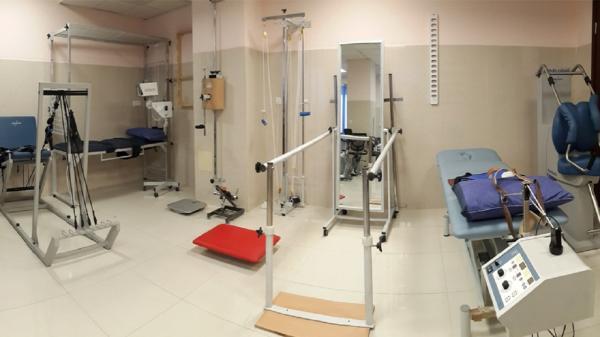 راه اندازی بخش فیزیو تراپی بیمارستان شهید قدوسی نهاوند