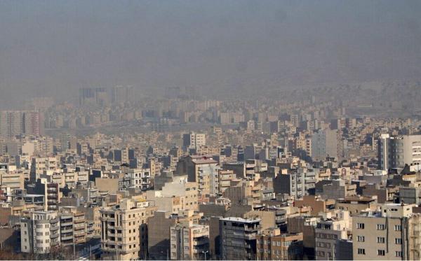 هوای تهران امروز آلوده می گردد ، شرایط منطقه ها پرتردد بدتر است