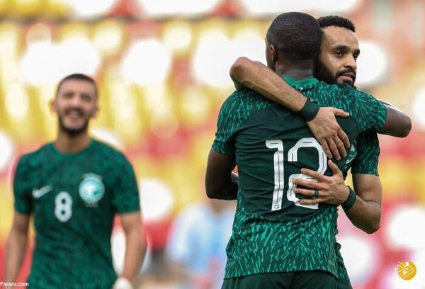 (وبدیو) تشویق نو و خاص عربستانی ها برای جام جهانی