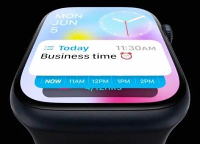 اپل WatchOS 10 را با تمرکز بر ویجت ها رونمایی کرد